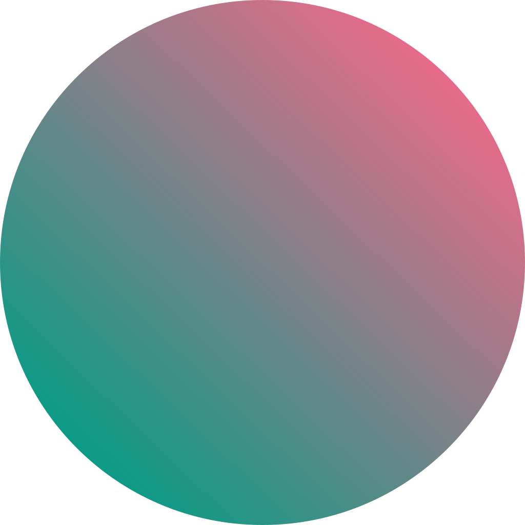 big ol circle with a gradient in it